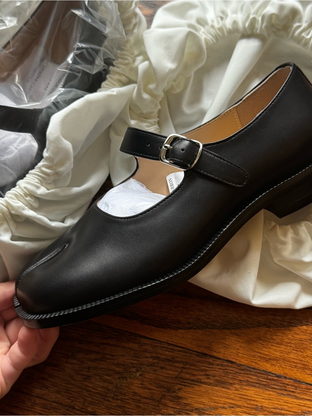 WoodChuckSato Tabi Mary Jane - Size 35 - New without box - Picture 3 of 5